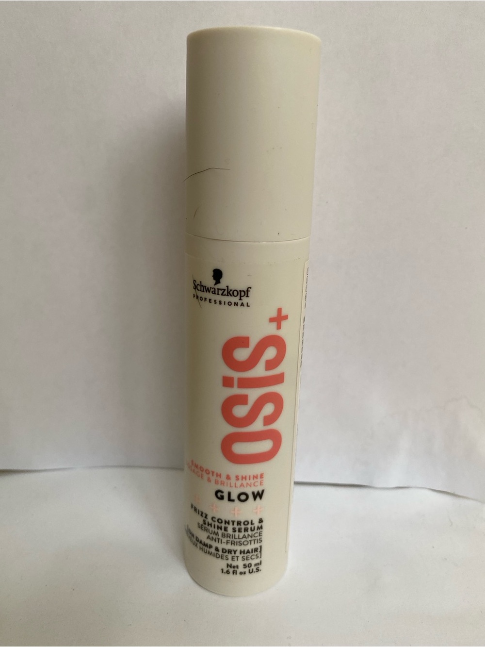 Schwarzkopf OSIS+ Glow Smooth & Shine Serum Anti Frizz New